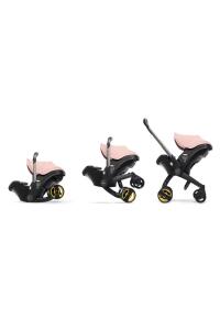 Doona+ Bebek Arabasına Dönüşen Tekerlekli Gr 0 Ana Kucağı Oto Koltuğu - Blush Pink - 11
