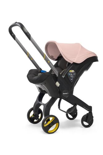 Doona+ Bebek Arabasına Dönüşen Tekerlekli Gr 0 Ana Kucağı Oto Koltuğu - Blush Pink - 12