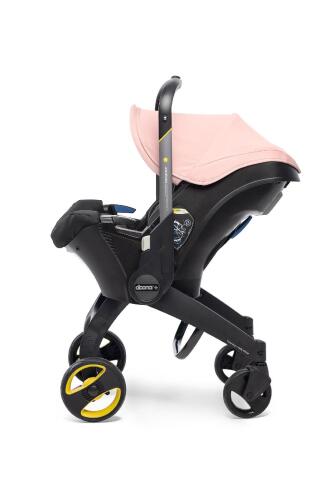 Doona+ Bebek Arabasına Dönüşen Tekerlekli Gr 0 Ana Kucağı Oto Koltuğu - Blush Pink - 13