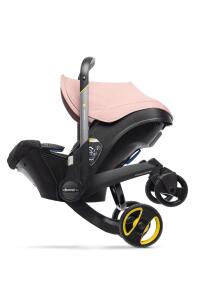 Doona+ Bebek Arabasına Dönüşen Tekerlekli Gr 0 Ana Kucağı Oto Koltuğu - Blush Pink - 14