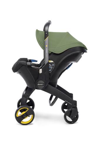 Doona+ Bebek Arabasına Dönüşen Tekerlekli Gr 0 Ana Kucağı Oto Koltuğu - Desert Green - 6