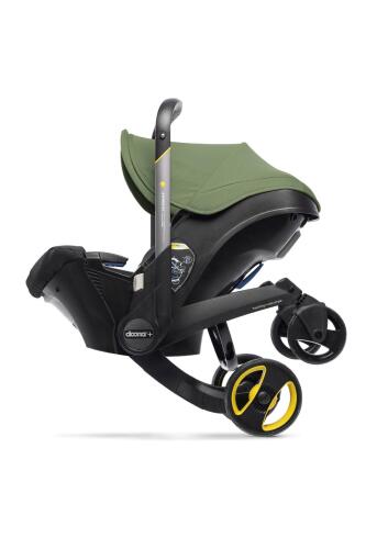 Doona+ Bebek Arabasına Dönüşen Tekerlekli Gr 0 Ana Kucağı Oto Koltuğu - Desert Green - 12