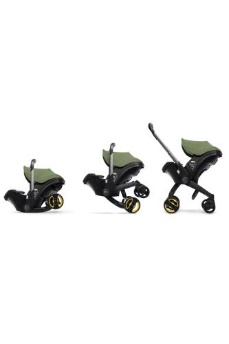 Doona+ Bebek Arabasına Dönüşen Tekerlekli Gr 0 Ana Kucağı Oto Koltuğu - Desert Green - 14