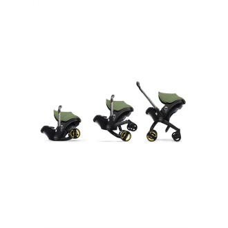 Doona+ Bebek Arabasına Dönüşen Tekerlekli Gr 0 Ana Kucağı Oto Koltuğu - Desert Green - 10