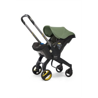 Doona+ Bebek Arabasına Dönüşen Tekerlekli Gr 0 Ana Kucağı Oto Koltuğu - Desert Green - 2