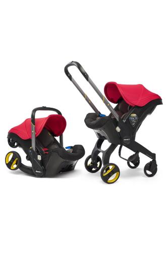 Doona+ Bebek Arabasına Dönüşen Tekerlekli Gr 0 Ana Kucağı Oto Koltuğu - Flame Red - 8