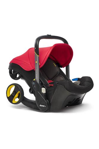 Doona+ Bebek Arabasına Dönüşen Tekerlekli Gr 0 Ana Kucağı Oto Koltuğu - Flame Red - 10