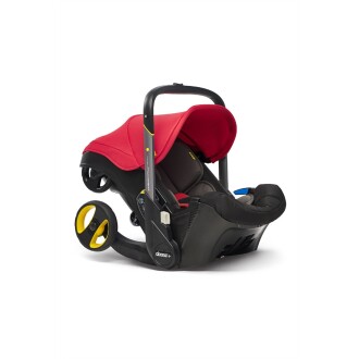 Doona+ Bebek Arabasına Dönüşen Tekerlekli Gr 0 Ana Kucağı Oto Koltuğu - Flame Red - 3