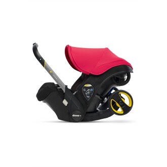 Doona+ Bebek Arabasına Dönüşen Tekerlekli Gr 0 Ana Kucağı Oto Koltuğu - Flame Red - 7