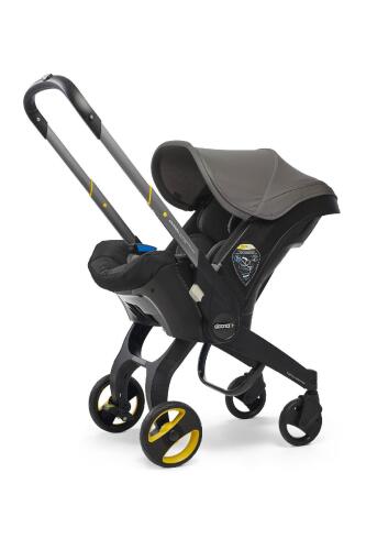 Doona+ Bebek Arabasına Dönüşen Tekerlekli Gr 0 Ana Kucağı Oto Koltuğu - Hound Grey - 9