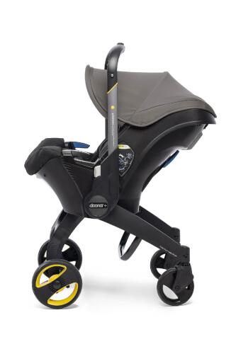 Doona+ Bebek Arabasına Dönüşen Tekerlekli Gr 0 Ana Kucağı Oto Koltuğu - Hound Grey - 11