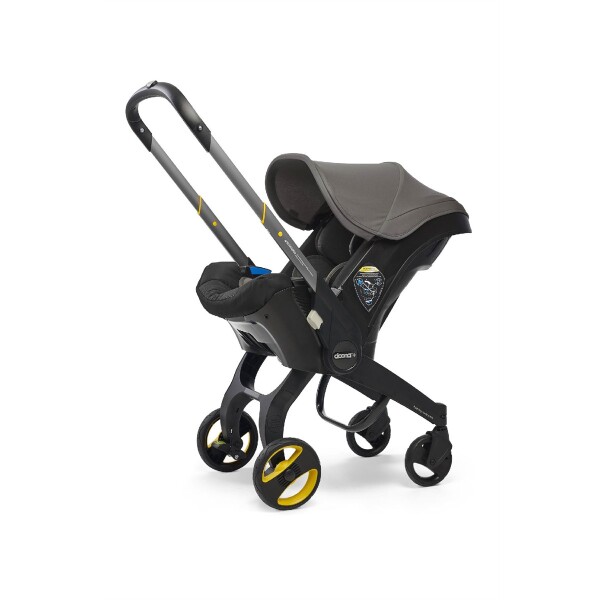 Doona+ Bebek Arabasına Dönüşen Tekerlekli Gr 0 Ana Kucağı Oto Koltuğu - Hound Grey - 4