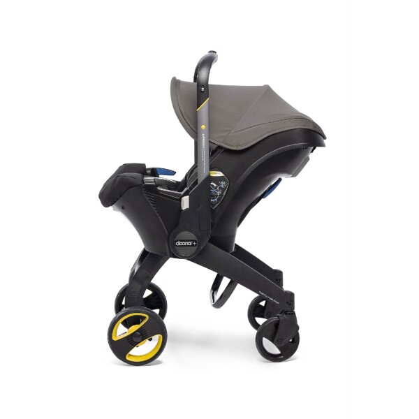 Doona+ Bebek Arabasına Dönüşen Tekerlekli Gr 0 Ana Kucağı Oto Koltuğu - Hound Grey - 6