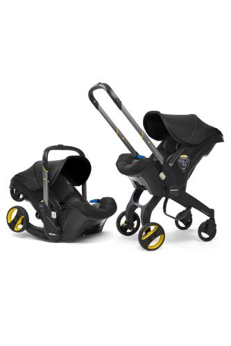 Doona+ Bebek Arabasına Dönüşen Tekerlekli Gr 0 Ana Kucağı Oto Koltuğu - Nitro Black (Kolisi Hasarlı) - 8