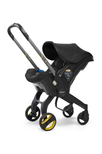 Doona+ Bebek Arabasına Dönüşen Tekerlekli Gr 0 Ana Kucağı Oto Koltuğu - Nitro Black (Kolisi Hasarlı) - 11