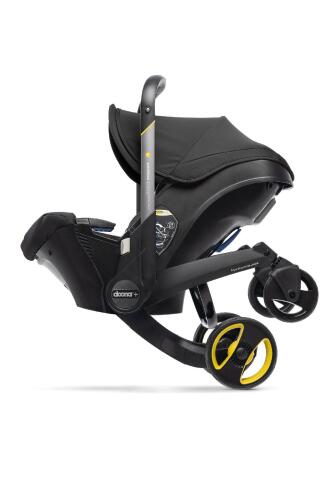 Doona+ Bebek Arabasına Dönüşen Tekerlekli Gr 0 Ana Kucağı Oto Koltuğu - Nitro Black (Kolisi Hasarlı) - 12
