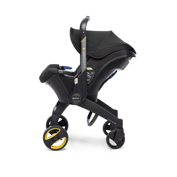 Doona+ Bebek Arabasına Dönüşen Tekerlekli Gr 0 Ana Kucağı Oto Koltuğu - Nitro Black (Kolisi Hasarlı) - 6