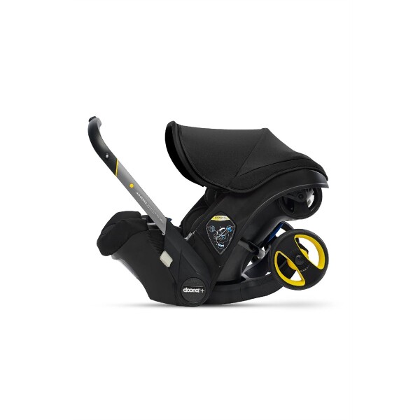 Doona+ Bebek Arabasına Dönüşen Tekerlekli Gr 0 Ana Kucağı Oto Koltuğu - Nitro Black (Kolisi Hasarlı) - 7