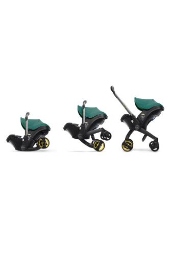 Doona+ Bebek Arabasına Dönüşen Tekerlekli Gr 0 Ana Kucağı Oto Koltuğu - Racing Green - 9