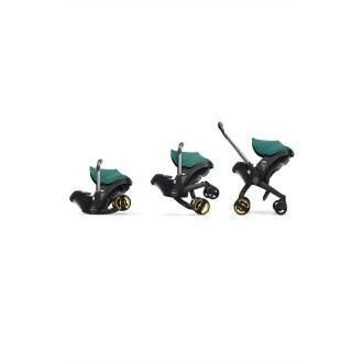 Doona+ Bebek Arabasına Dönüşen Tekerlekli Gr 0 Ana Kucağı Oto Koltuğu - Racing Green - 2