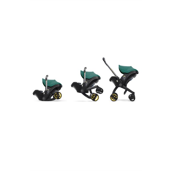 Doona+ Bebek Arabasına Dönüşen Tekerlekli Gr 0 Ana Kucağı Oto Koltuğu - Racing Green - 2
