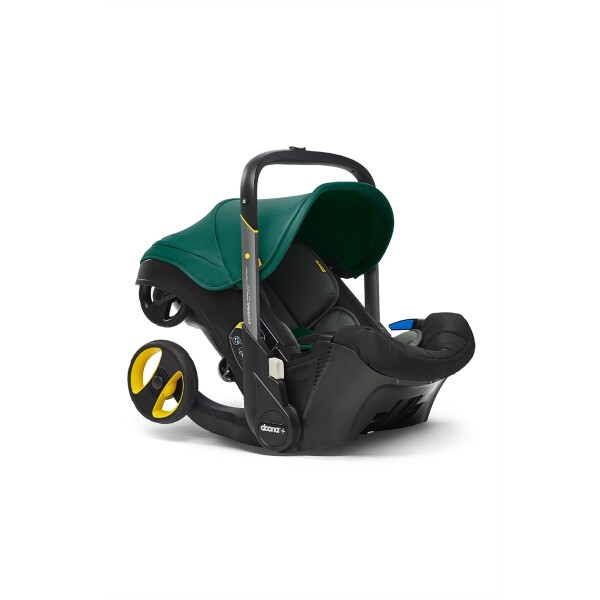 Doona+ Bebek Arabasına Dönüşen Tekerlekli Gr 0 Ana Kucağı Oto Koltuğu - Racing Green - 4