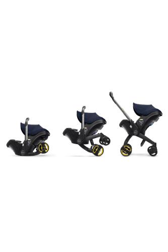 Doona+ Bebek Arabasına Dönüşen Tekerlekli Gr 0 Ana Kucağı Oto Koltuğu - Royal Blue (Kolisi Hasarlı) - 9