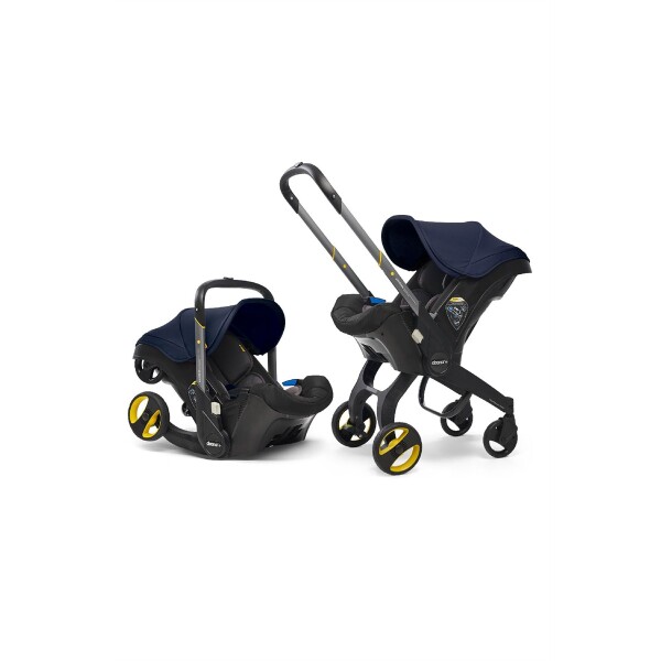 Doona+ Bebek Arabasına Dönüşen Tekerlekli Gr 0 Ana Kucağı Oto Koltuğu - Royal Blue (Kolisi Hasarlı) - 1
