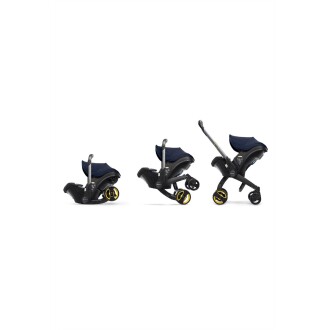 Doona+ Bebek Arabasına Dönüşen Tekerlekli Gr 0 Ana Kucağı Oto Koltuğu - Royal Blue (Kolisi Hasarlı) - 2