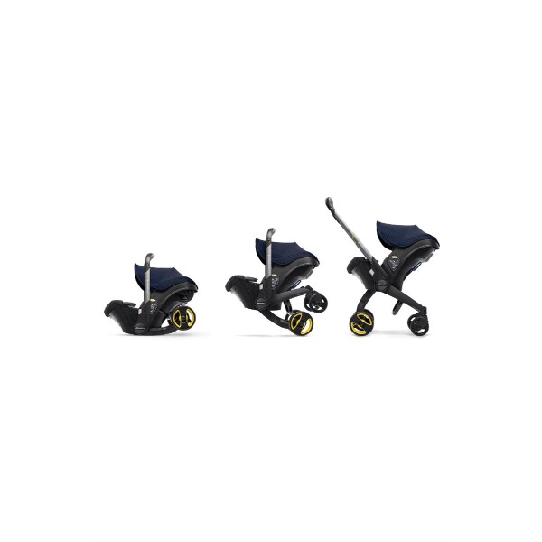 Doona+ Bebek Arabasına Dönüşen Tekerlekli Gr 0 Ana Kucağı Oto Koltuğu - Royal Blue (Kolisi Hasarlı) - 2
