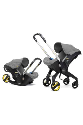 Doona+ Bebek Arabasına Dönüşen Tekerlekli Gr 0 Ana Kucağı Oto Koltuğu - Storm Grey - 3