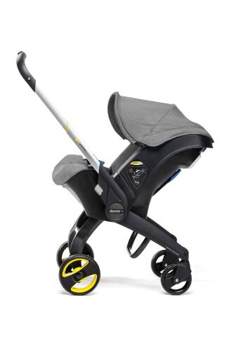 Doona+ Bebek Arabasına Dönüşen Tekerlekli Gr 0 Ana Kucağı Oto Koltuğu - Storm Grey - 8