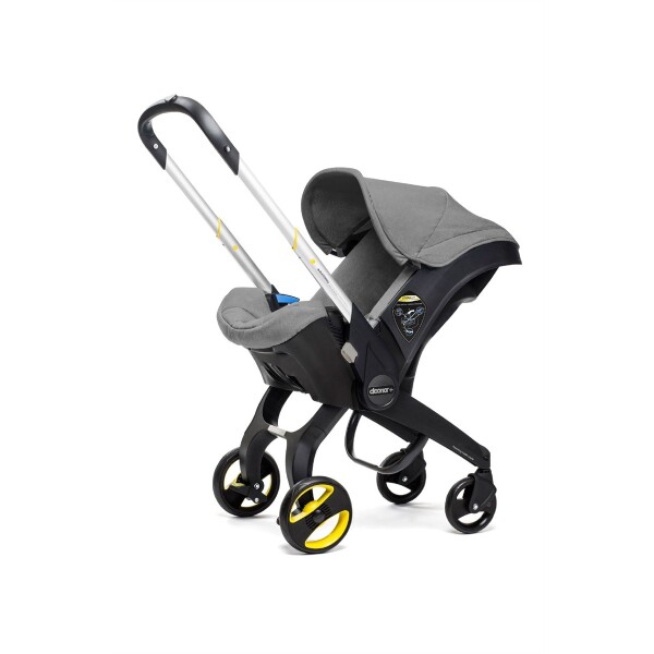 Doona+ Bebek Arabasına Dönüşen Tekerlekli Gr 0 Ana Kucağı Oto Koltuğu - Storm Grey - 9