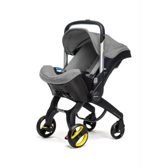 Doona+ Bebek Arabasına Dönüşen Tekerlekli Gr 0 Ana Kucağı Oto Koltuğu - Storm Grey - 12