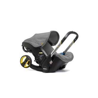 Doona+ Bebek Arabasına Dönüşen Tekerlekli Gr 0 Ana Kucağı Oto Koltuğu - Storm Grey - 5
