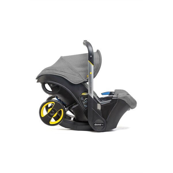 Doona+ Bebek Arabasına Dönüşen Tekerlekli Gr 0 Ana Kucağı Oto Koltuğu - Storm Grey - 11