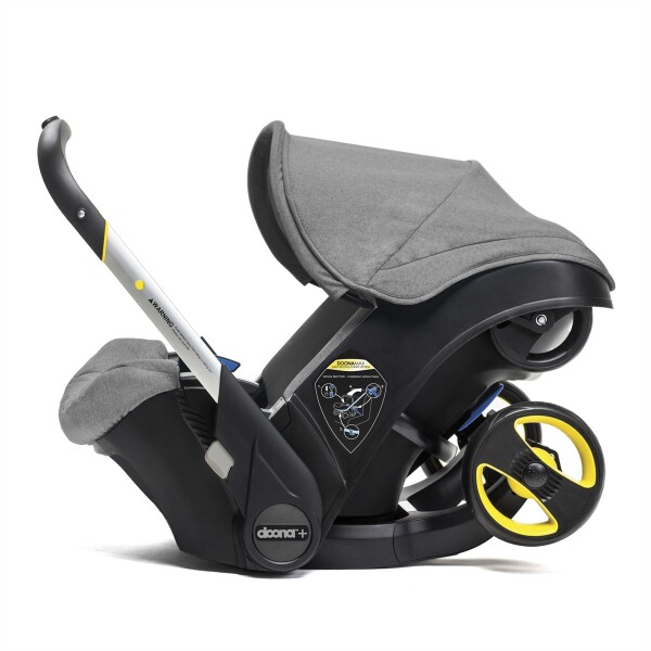 Doona+ Bebek Arabasına Dönüşen Tekerlekli Gr 0 Ana Kucağı Oto Koltuğu - Storm Grey - 2