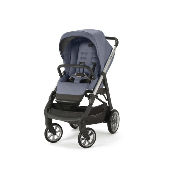 Inglesina Aptica Tek El Tek Hamle ile Katlanıp Açılan Çift Yön Bebek Arabası - Alaska Blue - 5