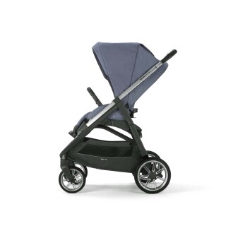 Inglesina Aptica Tek El Tek Hamle ile Katlanıp Açılan Çift Yön Bebek Arabası - Alaska Blue - 3