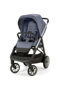 Inglesina Aptica Tek El Tek Hamle ile Katlanıp Açılan Çift Yön Bebek Arabası - Alaska Blue - 6