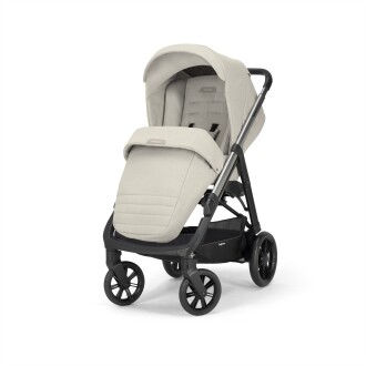 Inglesina Aptica Tek El Tek Hamle ile Katlanıp Açılan Çift Yön Bebek Arabası - Cashmere Beige