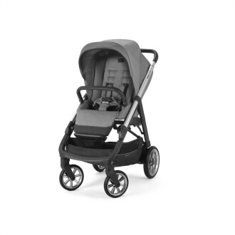 Inglesina Aptica Tek El Tek Hamle ile Katlanıp Açılan Çift Yön Bebek Arabası - Kensington Grey - 5