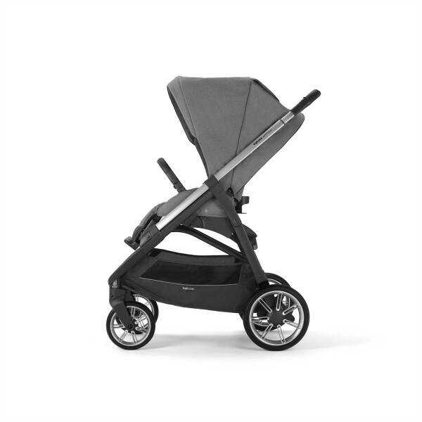 Inglesina Aptica Tek El Tek Hamle ile Katlanıp Açılan Çift Yön Bebek Arabası - Kensington Grey - 3