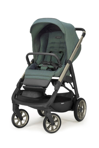 Inglesina Aptica Tek El Tek Hamle ile Katlanıp Açılan Çift Yön Bebek Arabası - Neptune Greyish - 4