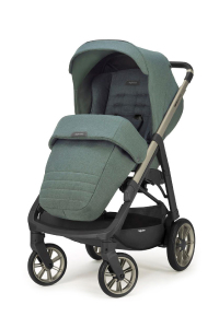 Inglesina Aptica Tek El Tek Hamle ile Katlanıp Açılan Çift Yön Bebek Arabası - Neptune Greyish - 5