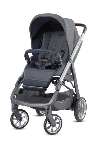 Inglesina Aptica Tek El Tek Hamle ile Katlanıp Açılan Çift Yön Bebek Arabası Özel Koleksiyon - Tailor Denim - 6