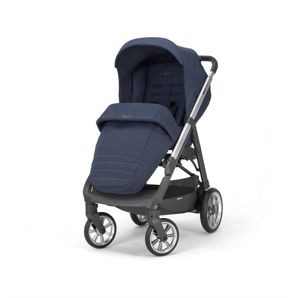 Inglesina Aptica Tek El Tek Hamle ile Katlanıp Açılan Çift Yön Bebek Arabası - Portland Blue - 1