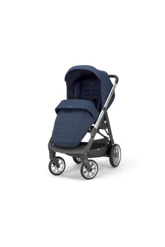 Inglesina Aptica Tek El Tek Hamle ile Katlanıp Açılan Çift Yön Bebek Arabası - Portland Blue - 2