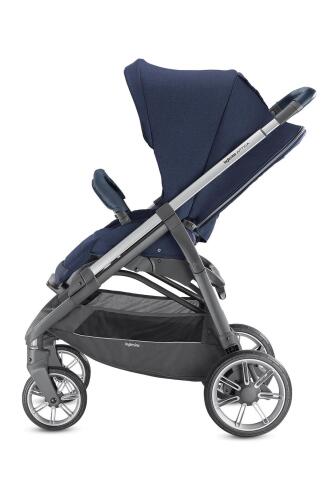 Inglesina Aptica Tek El Tek Hamle ile Katlanıp Açılan Çift Yön Bebek Arabası - Portland Blue - 7