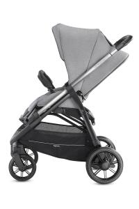 Inglesina Aptica Tek El Tek Hamle ile Katlanıp Açılan Çift Yön Bebek Arabası - Silk Grey - 7